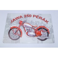CEDULE - JAWA 250 PÉRÁK - (30X20CM)